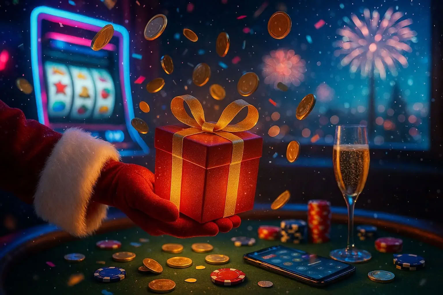 Promoções de Ano Novo no qqqjogo